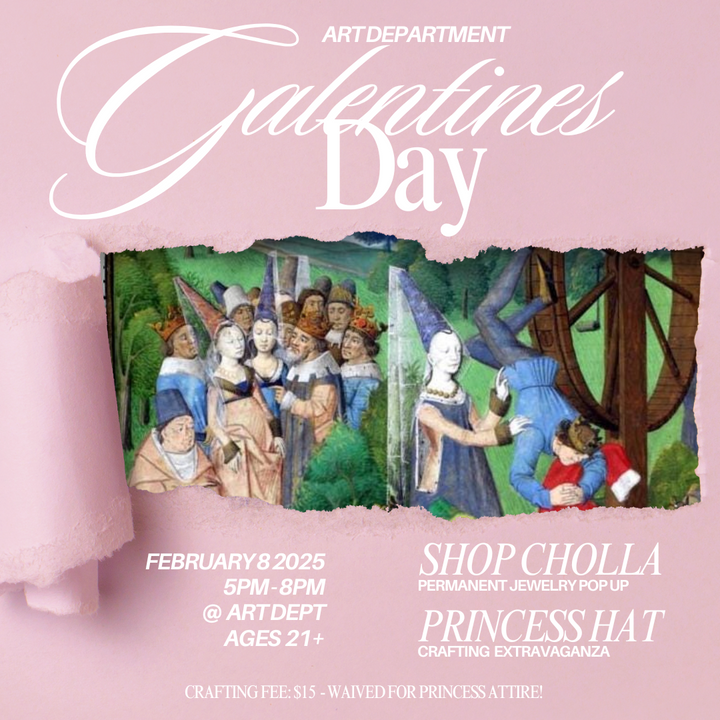 Galentines Day - Princess Hat Crafting! | February 8