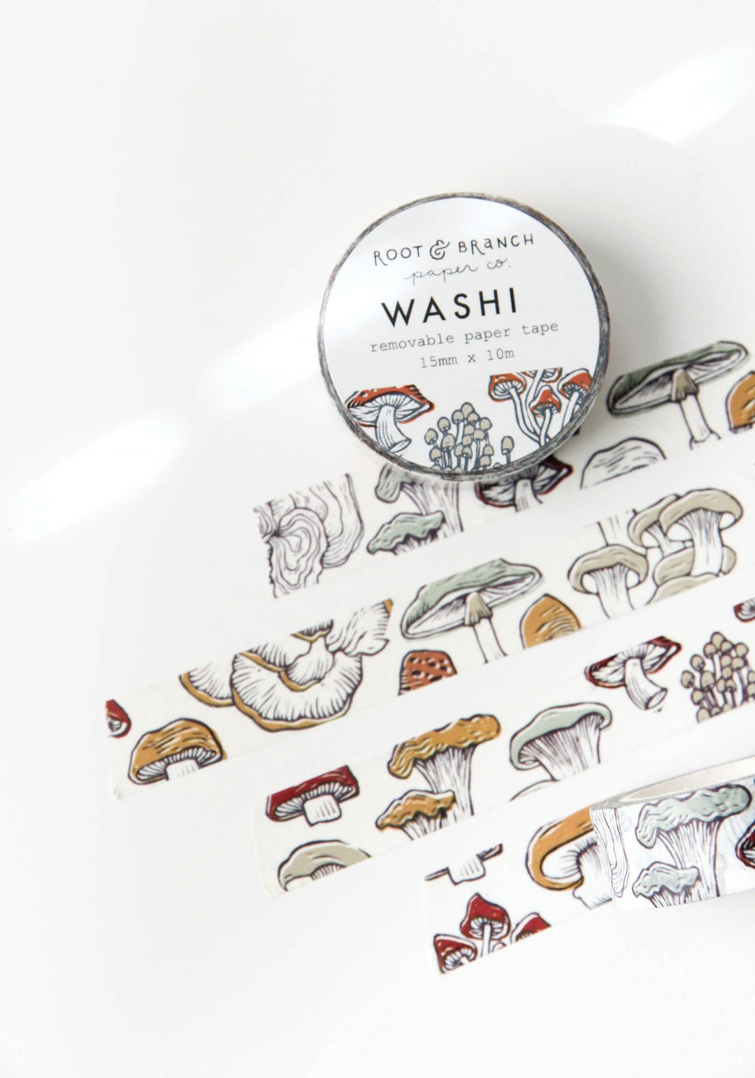 Mushroom + Fungi Washi Tape