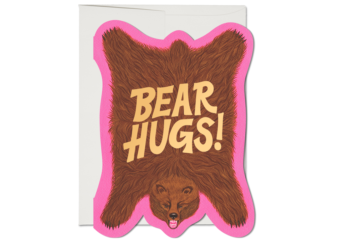 Bear Hugs friendship greeting card