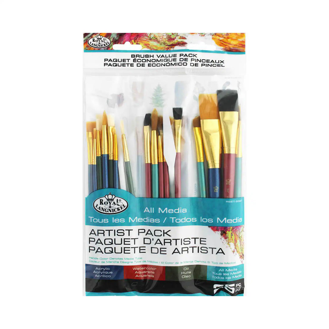 Artist Pack 25 Brush Set