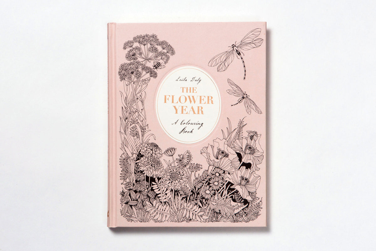 The Flower Year A Coloring Book Art Dept.