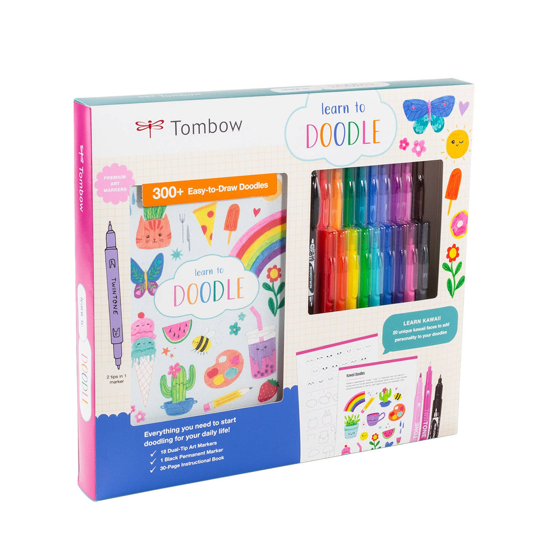 TwinTone Dual Tip Art Marker Rainbow Set, 12-Pack