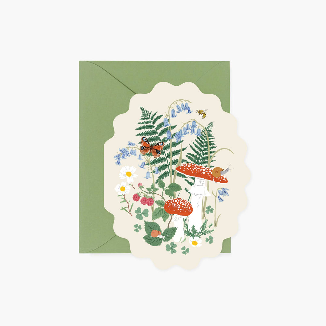 Woodland greeting card