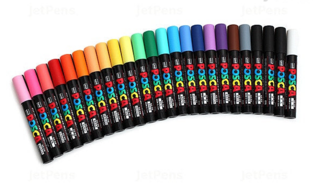 Posca Acrylic Paint Markers 5m  Posca Acrylic Paint Pens 5m